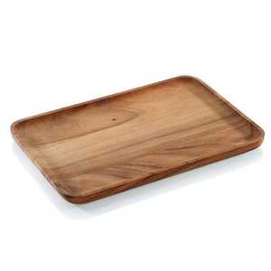 Bandeja DE SERVICIO DE MADERA hecha a mano de lujo elaborada con precisión para mejorar el comedor y la decoración del hogar - Product Image 2