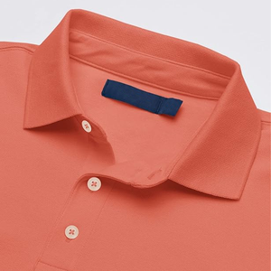 เสื้อโปโลผู้ชายแบบลำลองสำหรับฤดูร้อนเสื้อมีปกแขนสั้นแบบแห้งเร็วหลากสีผ้าถักคอตตอนเนื้อนุ่มไซส์ใหญ่พิเศษ - Product Image 5