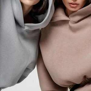 ชุดวอร์มผู้หญิงคุณภาพสูง ผ้าฝ้ายแท้ 100% ชุดลำลองสองชิ้น ชุดจ็อกเกอร์ แบบสั่งทำพิเศษ ทรงโอเวอร์ไซส์ ระบายอากาศได้ดี - Product Image 2