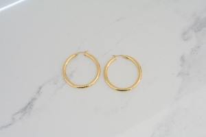 Boucles d'oreilles simples bijoux pour femmes argent Boho Style boucles d'oreilles bijoux 925 en argent Sterling tendance boucles d'oreilles faites à la main bijoux - Product Image 3