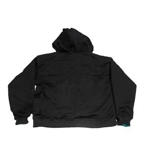 Sudadera con capucha Reversible de último diseño 2025 de alta calidad, ropa de calle de algodón 100%, Sudadera con capucha de doble capa personalizada con hombros caídos para Unisex - Product Image 2