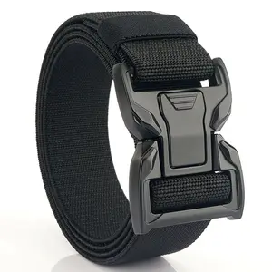 Chegada nova Personalizado Marca Mens Cinto Tático mens heavy duty belt 1.5 ''wide cinto com o logotipo personalizado