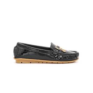 Mocassin formel noir pour filles - Product Image 3