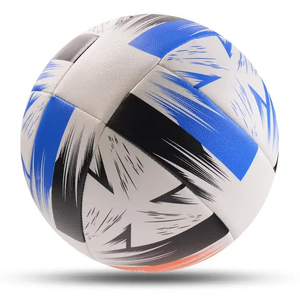 Ballon de Football en Cuir PU Laminé Professionnel Léger de Haute Qualité Logo Personnalisé Football pour Entraînement de Ligue Sportive PVC - Product Image 5