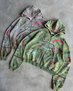 Sweats à capuche délavés pour hommes, vêtements décontractés surdimensionnés avec tissu à effet délavé et coupe décontractée pour la mode de rue quotidienne - Product Image 3