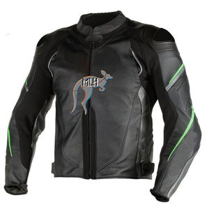 Leather <b>Racing</b> <b>Jackets</b> for Motorbikes Premium Quality Kangaroo Cowhide for all Sizes Made in Pakistan Motorbike Wear Perforated - Product Image 1