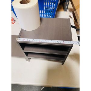 Sorvegliatore a 2 livelli con montante da 20 pollici Organizer Desktop con K per ufficio domestico MDF in materiale portatile - Product Image 6