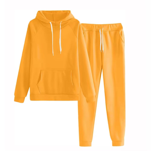 Ensemble de survêtement jogging 2 pièces pour homme, imprimé délavé à l'acide, polyester/coton, hiver, vente chaude - Product Image 6