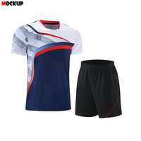 Conjunto de Ropa Deportiva de Tenis Profesional para Hombre y Mujer, Personalizado con Impresión, de Secado Rápido y sin Mangas