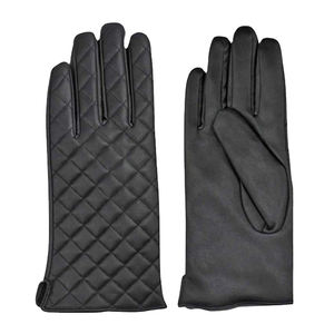 Guantes de cuero de moda antideslizantes de nuevo estilo para mujer en material suave de alta calidad, cómodos guantes de cuero de moda para exteriores - Product Image 1