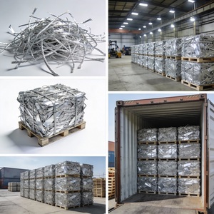 Chatarra de Alambre de Aluminio 6063 de Alta Pureza, Alambre Plateado Brillante en Pacas, Grado de Exportación para Aplicaciones de Fundición de Aleaciones - Product Image 5