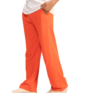 กางเกงผู้ชายที่ดีที่สุดของผู้ชายกางเกงทรงถุงซักออกแบบตามสั่งขนาดกลางเอวสไตล์ลำลอง - Product Image 2