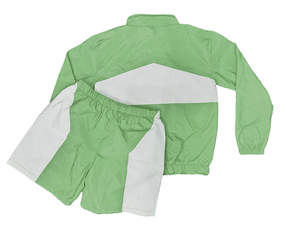 Kivotech Customize Winter Two Piece 100% Cotton Shorts Jacket Set <b>Hip</b> Hop Solid Color Fashion Wear Plus Size Breathable Made - Product Image 2