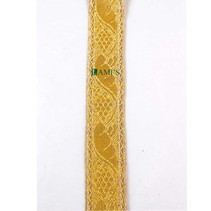 Garnitures de dentelle de tresse OEM Galoon Tressée vente en gros tissus étroits de fil de tresse de dentelle fantaisie français - Product Image 4
