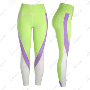 Leggings de yoga amincissants taille moyenne-Pantalons d'entraînement et de fitness respirants pour femmes Fournisseur de vêtements de sport en vrac - Product Image 6