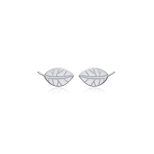 Origami hoja diseño joyería plata esterlina Stud pendientes hechos a mano al por mayor turco 925 joyería fina joyería - Product Image 5