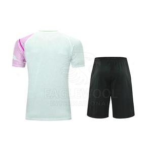 Uniforme de tennis pour homme professionnel, respirant, écologique, à séchage rapide, évacuant l'humidité, logo frontal, 100% polyester, vente en gros - Product Image 3