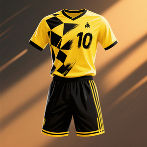 Set <span class=keywords><strong>Maglia</strong></span> da <span class=keywords><strong>Calcio</strong></span> Completamente Personalizzato Traspirante <span class=keywords><strong>di</strong></span> Alta Qualità a Prezzo d'Ingrosso Economico su Misura - Product Image 1