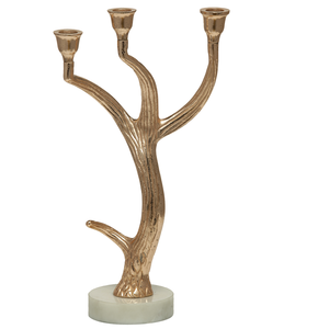 Chandelier moderne de concepteur attrayant fait à la main bougeoir créatif arrondi bougeoir en métal - Product Image 3