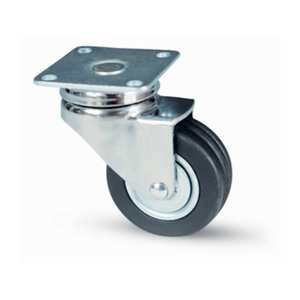 Bl Roue pour mobile Art.150 D.50 avec plaque 2 pièces - Product Image 1