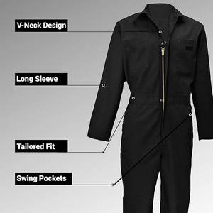 Traje de trabajador duradero Ropa Overoles DE TRABAJO transpirables Ropa de trabajo de talla grande Pantalones de uniforme - Product Image 2