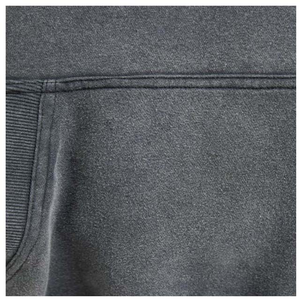 Sudadera con Capucha Casual de Invierno para Hombre, 100% Algodón, Lavado Ácido, OEM/ODM, Diseño Sólido, Cuello con Capucha, LUXIMORIAL SPORTS, Transpirable, de Secado Rápido - Product Image 6