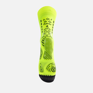 Chaussettes de sport Floky Calza AXSIST 3D jaune fluorescent Football L/XL - Product Image 3