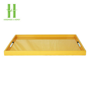 Bandeja Rectangular de Laca Hecha a Mano de Alta Calidad para Restaurante y Hotel, Fabricada en Vietnam - Product Image 3