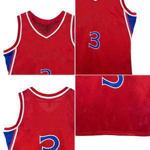 Camisetas de Baloncesto Retro Vintage de Diseño Personalizado para Hombre, Transpirables, Antibacterianas, de Manga Corta, Estilo Clásico de Verano - Product Image 3