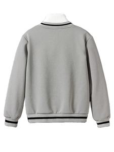 Chaqueta Varsity de alta calidad con logotipo personalizado Pareja College Baseball Men's Letterman Varsity Jacket para hombres Chaquetas para hombres Oem - Product Image 2