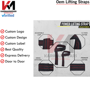 Sangles de levage robustes Deadlifts Powerlifting Strongman Training Sangles de poignet durables Haltérophilie Shrugs Workouts Hommes Femmes - Product Image 4