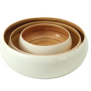 ชามไม้ไผ่ปั่นด้วยมือสุดหรูเพิ่มสัมผัสธรรมชาติให้กับห้องครัวและพื้นที่รับประทานอาหารขายส่งราคาไม่แพง - Product Image 6