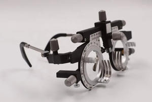 Juego de lentes de prueba ajustables de fabricación SS, equipo oftálmico convexo doble para optometría ocular, caja de optometría, prueba ocular - Product Image 6