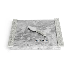 Décoration de table Design moderne plateau de service alimentaire plateau en métal de meilleure qualité plateau en gros décoration antique plateau de service - Product Image 4