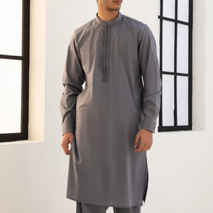 ชาลวาร์ Kameez สำหรับผู้ชายผ้าคอตต้อนสำหรับผู้ชายผ้าแห้งเร็วออกแบบได้ตามต้องการ - Product Image 4