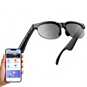 Gafas Inteligentes con IA, Gafas de Sol Inalámbricas con Bluetooth, Traducción en Tiempo Real, Llamadas Telefónicas, Reproductor de Música, Control Táctil, Resistentes al Agua IPX5 - Product Image 2