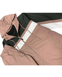 Coupe-vent froissé en nylon personnalisé Streetwear LOGO personnalisé Survêtement en nylon pour hommes Couleur contrastée - Product Image 4