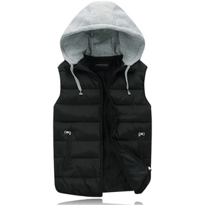 Chaleco Acolchado Reversible para Hombre, Impermeable, Transpirable, para Invierno, Servicio OEM, Talla Grande - Product Image 1