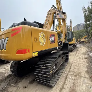 Used Chinese Brand Good Working Condition Medium SY215C Hydraulic Crawler Excavator