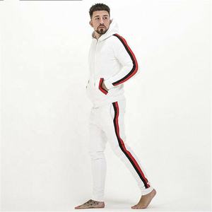 Vente en gros automne hiver 2 pièces survêtements de luxe pour hommes 100% survêtement à sublimation en polaire polyester costume de jogging décontracté pour hommes - Product Image 6