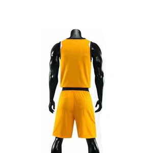 Maillots de basket-ball personnalisés de dernière conception avec broderie supérieure maillot de basket-ball Shorts de basket-ball - Product Image 6