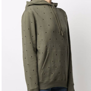 Sweat-shirts d'hiver pour hommes sur mesure avec service OME, coton/polyester respirant et écologique, broderie personnalisée, pull-over - Product Image 2