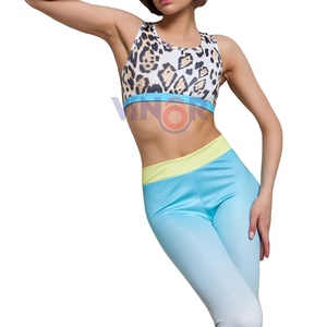 Mejor diseño transpirable bajo MOQ Yoga Sets mujer hecho a medida buena calidad precio barato Yoga Set para venta en línea personalizado - Product Image 4