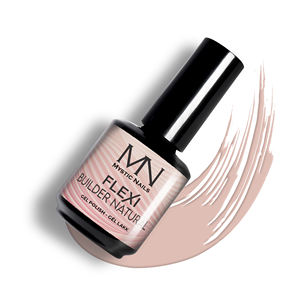 Esmalte de gel multifuncional Builder & Cover UV LED-Hecho en EU - CPNP - Flexi Builder Natural 12ml - Mystic Nails - Product Image 1