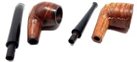 Vente en gros Craft Zone Pipes à fumer modernes en bois naturel, motifs uniques, modèle Inde 1