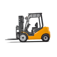 Chariot élévateur Caterpillar 2012 à moteur thermique de 20 tonnes, capacité de manutention de conteneurs de 30 tonnes, capacité de levage lourd de 25 tonnes, d'occasion, usage interne, 1 fourche, longueur de fourche