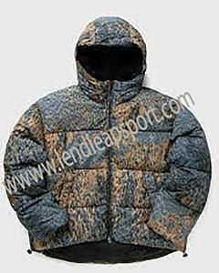 Vêtements à bulles avec logo personnalisé Veste bouffante pour hommes Veste d'hiver épaisse et chaude surdimensionnée pour hommes Veste d'hiver pour hommes - Product Image 5