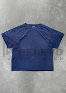 Camisetas Personalizadas para Hombre, 100% Algodón, Estilo Urbano, Cuello Redondo Acordonado, Hombros Caídos, Peso Pesado 220g, Secado Rápido, Transpirables - Product Image 6