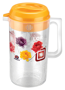 Eco-Friendly <b>Plastic</b> Water Jug Pitcher with Lid Wholesale for Home and Kitchen Use <b>Drinkware</b> Exported From India - Product Image 3