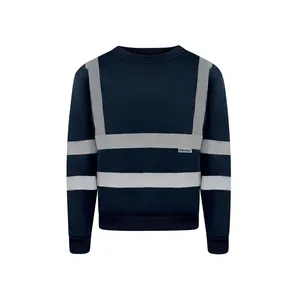 Felpe e Felpe con Cappuccio Promozionali in Poliestere ad Alta Visibilità con Ricamo Personalizzato e Bordi a Contrasto per Tutte le Stagioni - Product Image 4